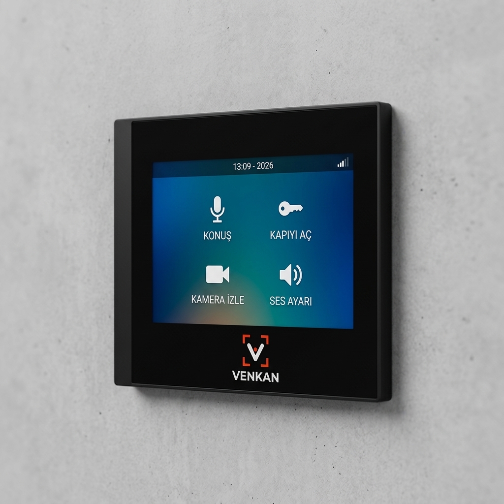 Görüntülü diyafon daire içi monitörleri